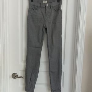 JCrew high rise Gray jeans